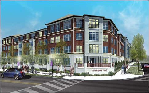 Exterior of Hawthorne Place